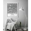 London map poster print | Modern black and white wall art | Scandinavian home decor | United Kingdom City prints artwork | Fine art posters 20x30 view 3