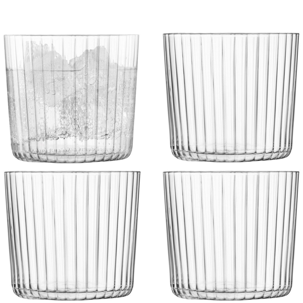 LSA GI14 Gio Tumbler 10.5 fl oz Line x 4