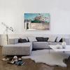ARTCANVAS A Wall - Nassau 1898 Canvas Art Print Stretched Framed Painting Picture Poster Giclee Wall Decor by Winslow Homer - 40" x 26" (0.75" Deep) view 2