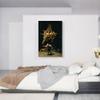 ARTCANVAS The Witches Flight 1798 Canvas Art Print Stretched Framed Painting Picture Poster Giclee Wall Decor by Francisco De Goya - 40" x 26" (0.75" Deep) view 2