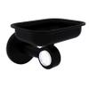 Allied Brass CV-32 Clearview Collection Wall Mounted Holder Soap Dish, Matte Black view 1