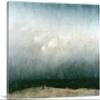 ARTCANVAS Monk By Sea 1808 Canvas Art Print Stretched Framed Painting Picture Poster Giclee Wall Decor by Caspar David Friedrich - 40" x 26" (0.75" Deep) view 1