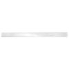 Bugambilia Fit Perfect White Aluminum Adapter Bar - 20 7/8"L x 1 1/2"W view 1