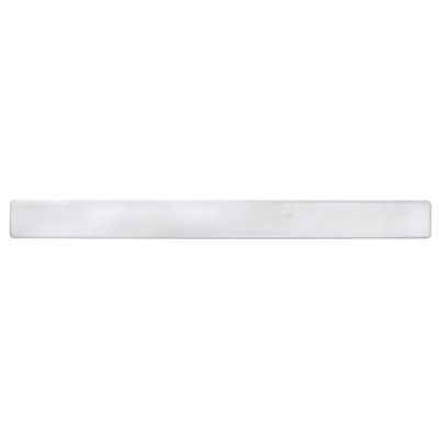 Bugambilia Fit Perfect White Aluminum Adapter Bar - 20 7/8"L x 2"W