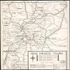 18" x 24" 1939 Map Of New Mexico Tours State Boundaries Airports view 1