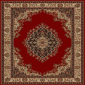 Vitaly Rafiqi Area Rug 1595 Red Italian Bordered 7' 9" x 11' Rectangle