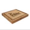 BambooMN Custom Laser Engraved Bamboo Cutting Board - The Grillfather - 1 Piece - 11" x 11" x 0.75" (Grooved) view 1