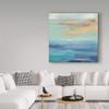 Trademark Fine Art Sunset Beach IV by Silvia Vassileva, 18x18-Inch view 3