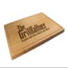 BambooMN Custom Laser Engraved Bamboo Cutting Board - The Grillfather - 1 Piece - 24" x 17.25" x 1" (Grooved) view 1