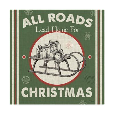 Trademark Fine Art Farmhouse Holiday II Color by Pela Studio, 18x18-Inch
