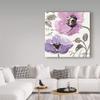 Trademark Fine Art Floral Waltz Plum I by Pela Studio, 18x18-Inch view 3