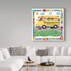 Trademark Fine Art Bus by Cheryl Piperberg, 18x18-Inch view 3