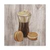 Trademark Fine Art Coffee Time I on Wood by Silvia Vassileva, 18x18-Inch view 1