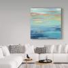Trademark Fine Art Sunset Beach II by Silvia Vassileva, 18x18-Inch view 3
