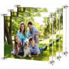 NIUBEE 11x14 Clear Acrylic Wall Mount Floating Frameless Picture Frame for Degree Certificate Photo Frames-Double Panel(Full Frame is 13x16 inch) - 3 Pack view 2