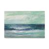 Trademark Fine Art Tide Green and Teal by Silvia Vassileva, 16x24-Inch view 1