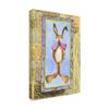 Trademark Fine Art Antique Easter Bunny by Claudia Interrante, 16x24-Inch view 2