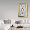 Trademark Fine Art Antique Easter Bunny by Claudia Interrante, 16x24-Inch view 3