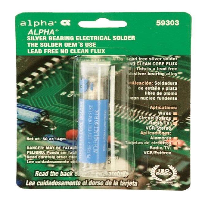Alpha Flux Soldr No CLN .50 Oz