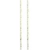 Okato Metallic Gold Star Straws, Silver Star, 0.2 x 7.7 inches (0.6 x 19.5 cm), Paper Straws, Pack of 20 view 2