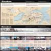 12" x 24" 1988 Map Of Massachusetts Boston National Historical Park view 1