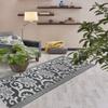 15 FT Grey Extra Long Hallway Runner Rug, Non Slip Washable Indoor Carpet 2'7" x 15' for Long Hallway, Office, or Large Area! Modern Floor Mat view 2