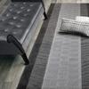 ORFA HOME Custom Cut Hallway Runner Rug, Slip Resistant, 31 Inch Wide X Your Choice of Length, Zebra Anthracite, 31 Inch X 22 feet view 1
