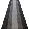 ORFA HOME Custom Cut Hallway Runner Rug, Slip Resistant, 31 Inch Wide X Your Choice of Length, Meander Anthracite, 31 Inch X 4 feet, Doormat view 3