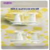 Cotta Die-Cut Type (Round Set of 4) White Max: Diameter 3.3 X H1 X L, Min: Diameter 1.9 X H1 X L 86785 4 Pack view 1
