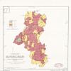 16" x 24" 1980 Map Of Lemon Fair River Watershed Addison & Rutland Counties Vermont view 1