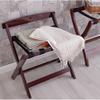 Folding luggage rack Folding luggage rack Solid wood Hotel luggage rack Bedroom room luggage rack Folding hanger Shelf (Color : 2, Size : A) view 3