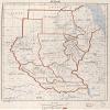 18" x 24" 1983 Map Of Sudan Administrative & Political Divisions view 1