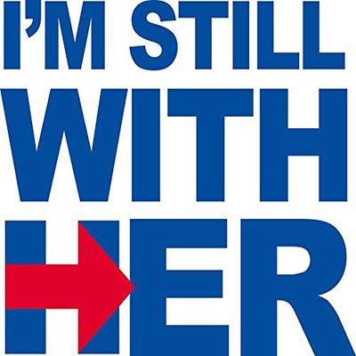 MAGNET I'M Still With Her Magnet Decal Fridge Metal Magnet Window Vinyl 5"