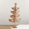 Factory Direct Craft Tabletop Metallic Copper Sequin Christmas Tree view 1
