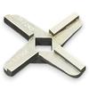 ALFA L&W 032 KNH #32 Hard Edge Knife for Meat Grinders | Replacement #32 Hard Edge Knife for Commercial Kitchen Meat Choppers view 3