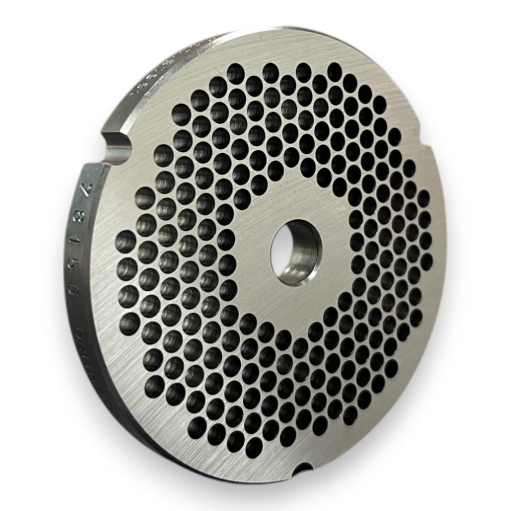 ALFA L&W 32-3/16" HBLS Chopper Plate for Meat Grinders | Replacement Hubless Chopper Plate for Commercial Kitchen Meat Grinders