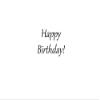 Doberman Happy Birthday Fine Art Greeting Card (Inside Reads: Happy Birthday!) view 2