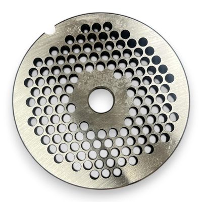 ALFA L&W 22-3/16" HBLS Chopper Plate for Meat Grinders | Replacement Hubless Chopper Plate for Commercial Kitchen Meat Grinders