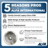 ALFA L&W 22-3/16" HBLS Chopper Plate for Meat Grinders | Replacement Hubless Chopper Plate for Commercial Kitchen Meat Grinders view 2