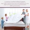 Spectra Orthopedic Premium Bed Mattress, 17.5 Inch Plush Memory Foam Mattress (Twin) view 3
