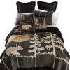 Donna Sharp Cotton Twin Quilt - Moonlit Bear Lodge Quilt with Bear Pattern - Fits Twin Size Beds - Machine Washable view 2