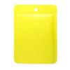 QQ Studio Double Sided Matte Heat Sealable Mylar Aluminum Flat Open Bottom Bags (100 Bags) (3.9" x 5.5", Matte Yellow) view 1