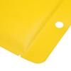 QQ Studio Double Sided Matte Heat Sealable Mylar Aluminum Flat Open Bottom Filling Bags with Hang-Hole (100 Bags) (3.9" x 5.5", Matte Gold) view 3