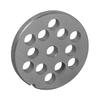 ALFA International 22 012 SS Stainless Steel Chopper Hub Less Plate, 1/2" view 1