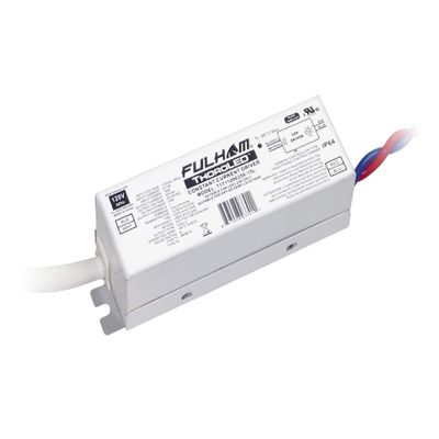 Fulham Lighting T1T11200350-15L ThoroLED-Single Channel-Triac Driver-120V Input-350mA Constant Current Output-Max 15W-ROHS Compliant-Linear Case-IP64 Dimming LED Driver