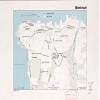18" x 24" 1980 Map Of Beirut Lebanon view 1
