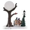 Lemax 84359 - Christmas Moon - Christmas Under The Full Moon - New 2018 - Vail Village Table Pieces - Illuminated LED Polyresin Table Piece - Decoration/Christmas Decoration - Christmas World / view 4