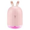 Humidifier Cute Cool Mist Essential Oil Diffuser, 220ml Aroma Essential Oil Cool Mist USB Humidifier, Waterless Auto Shut-off and 7 Color LED Night Lights Changing for Home Office Baby(Pink) view 1