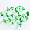 20mm Acrylic Color Faux Round Diamond Crystals Treasure Gems for Table Scatters, Vase Fillers, Event, Wedding, Arts & Crafts (100 pcs) (Green) view 1