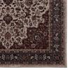 Linon Emerald Collection Cream/Rust 3.3x5 view 4